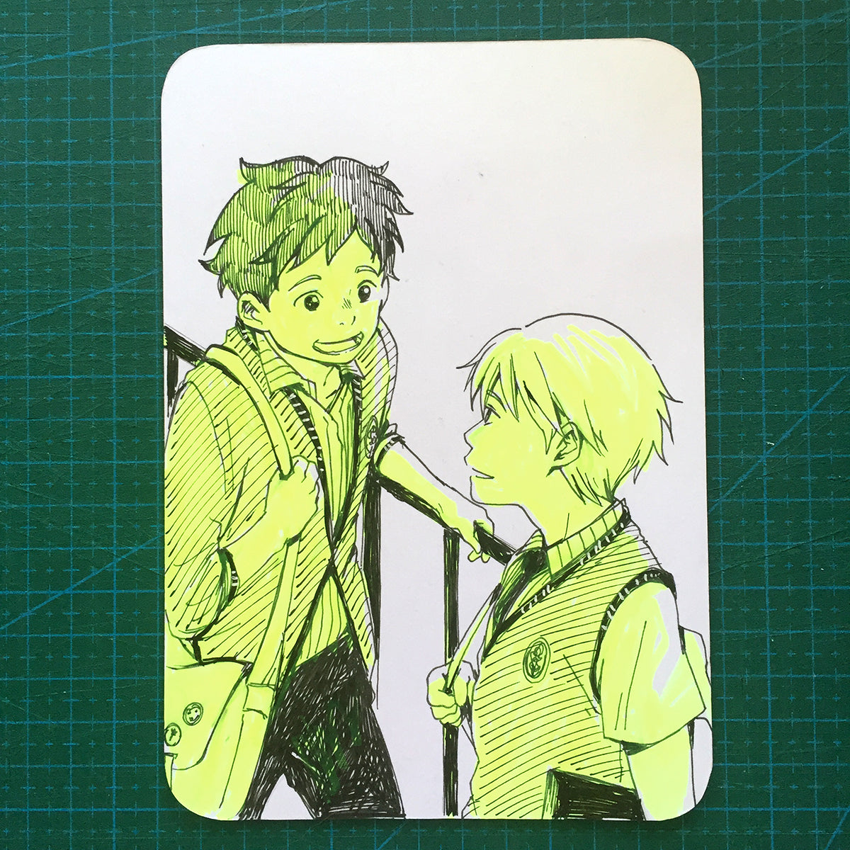 Original: Modern Romeo no Aoi Sora Sketchcard