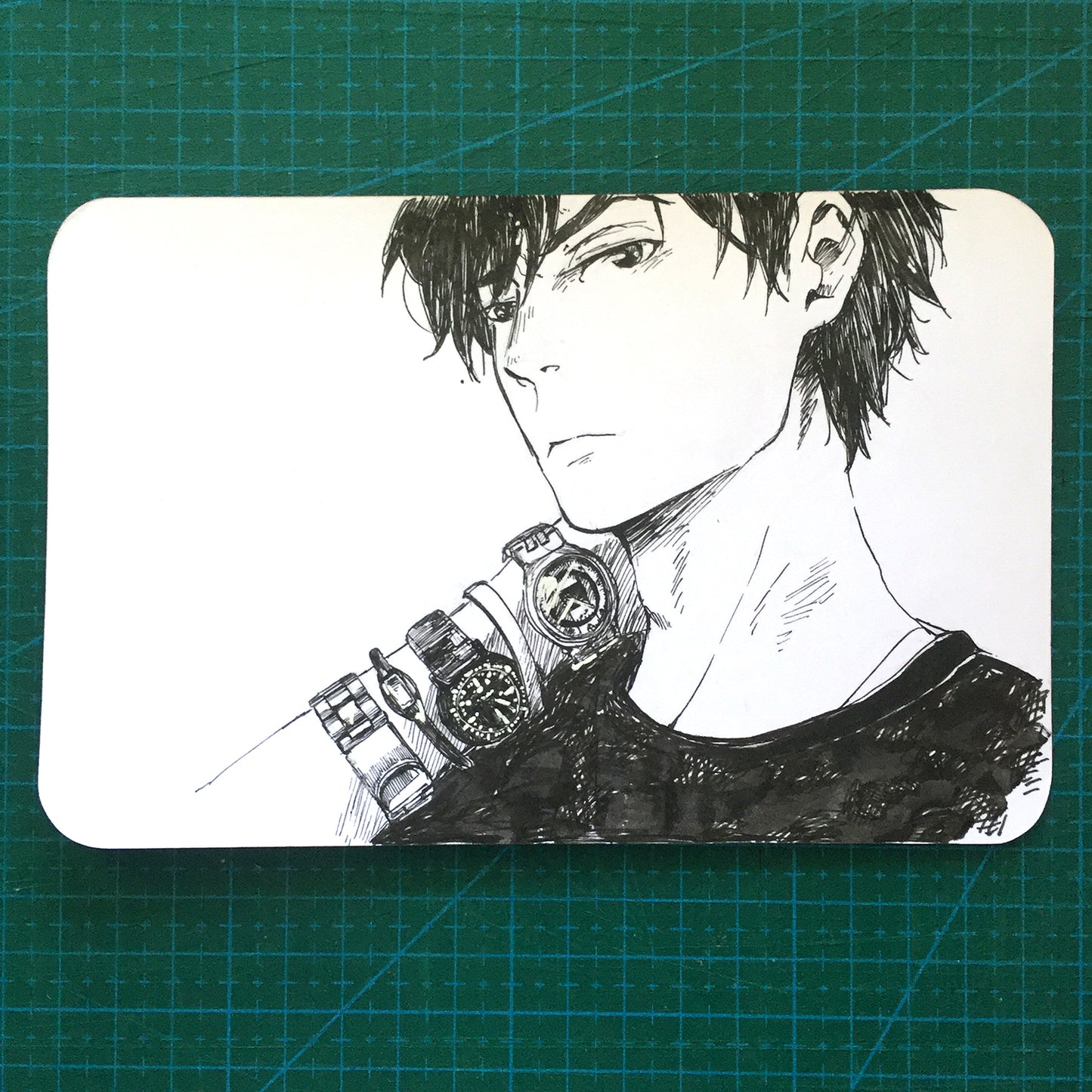 Original: White's Watches Sketchcard