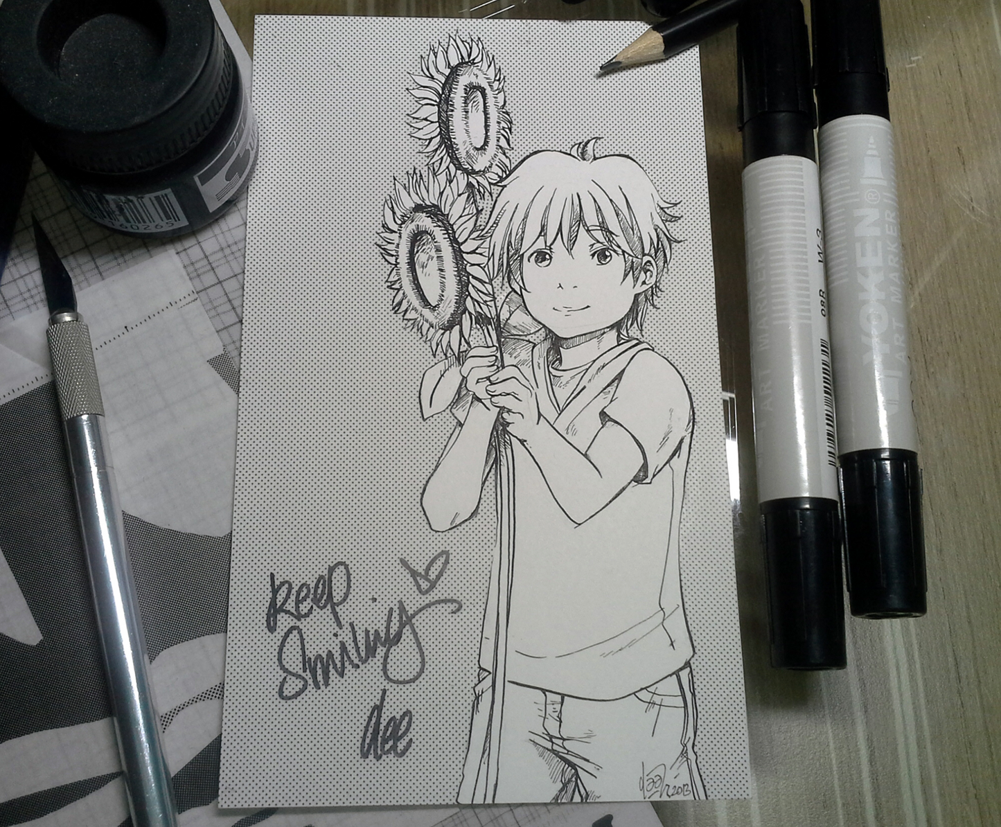 Original: Sunflowers