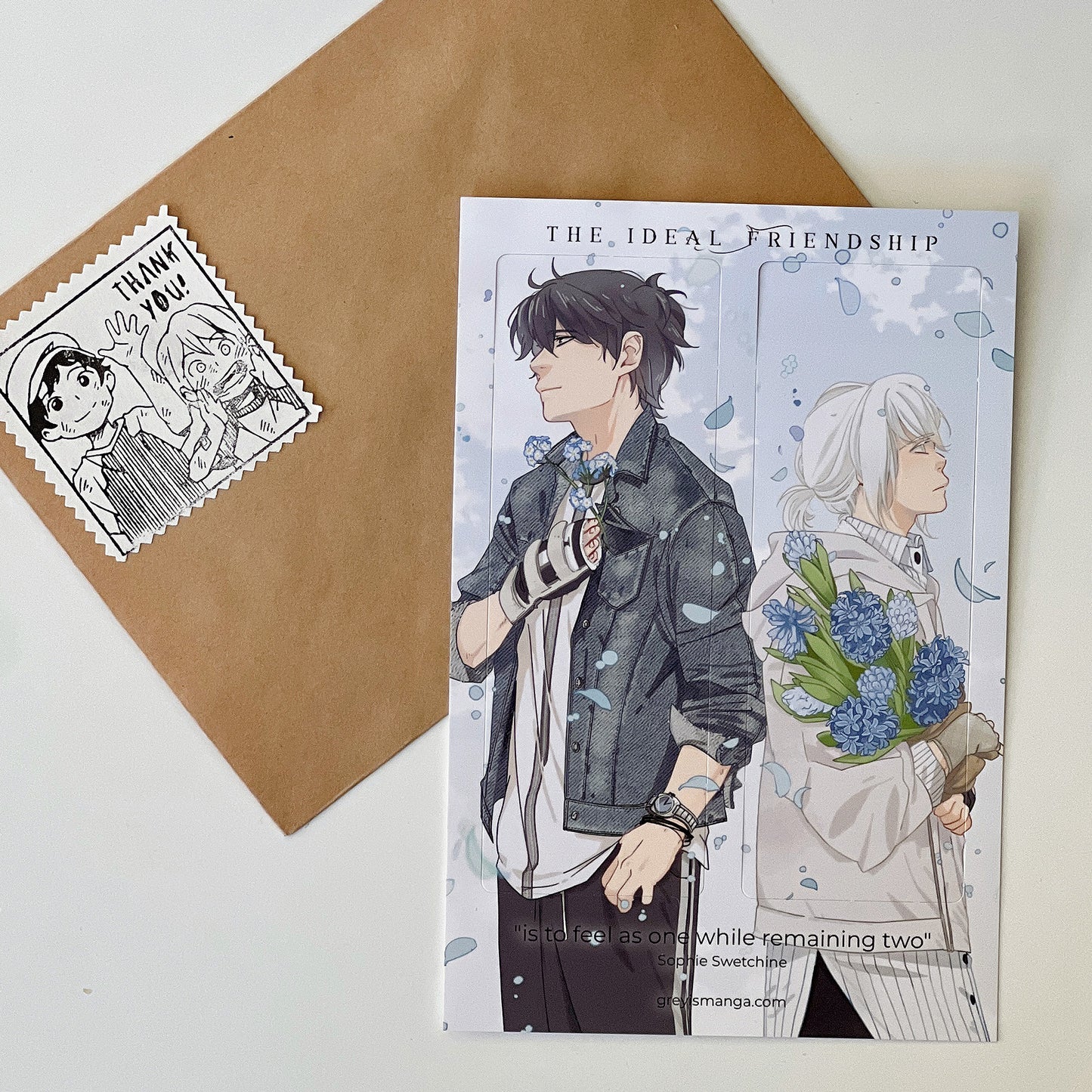 [Paper Bookmark] Bookmark Set || Blossoming Communication