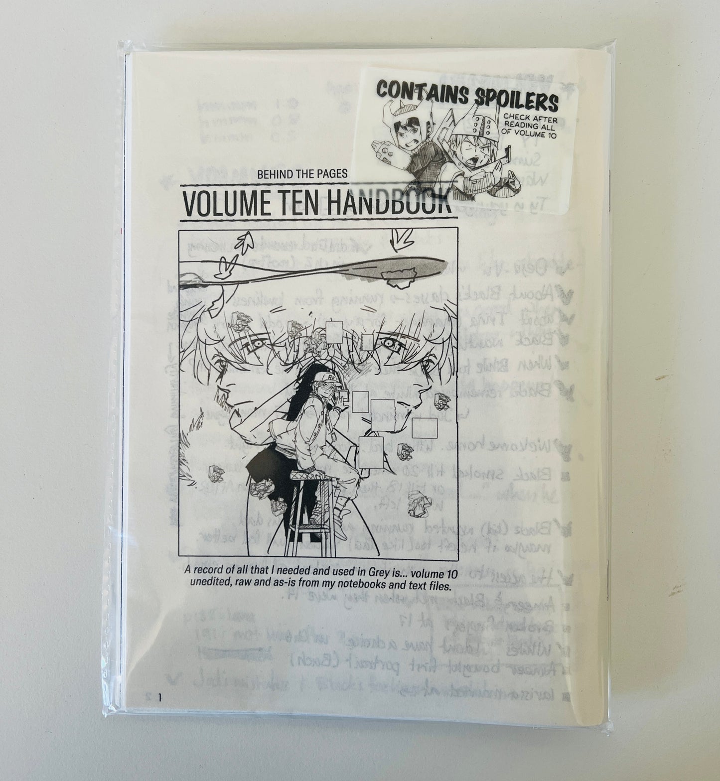 [Booklet] Grey is... Volume 10 Handbook