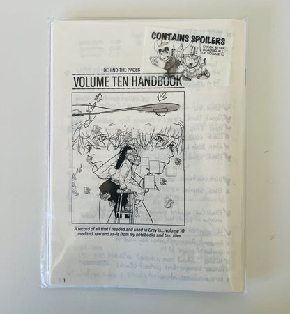 [Booklet] Grey is... Volume 10 Handbook