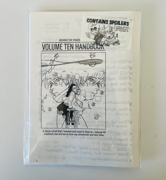 [Booklet] Grey is... Volume 10 Handbook