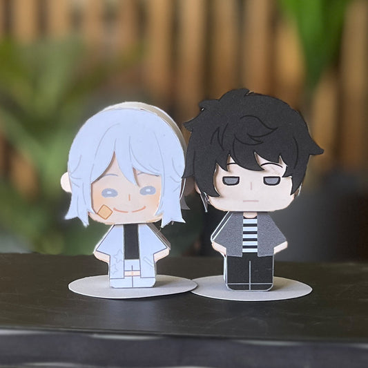 [Digital] Paper Characters: "Thank you" Gift