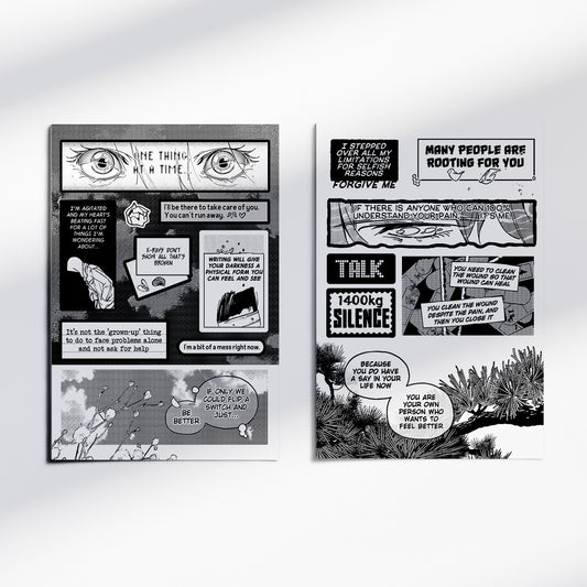 [Stickers] Thoughts and Feelings of Vol9 - Set of 2