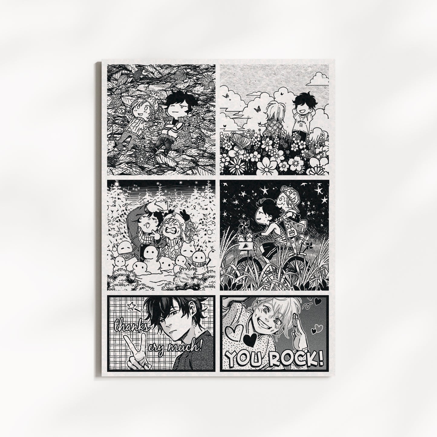 Washi Sticker Sheet: Seasons