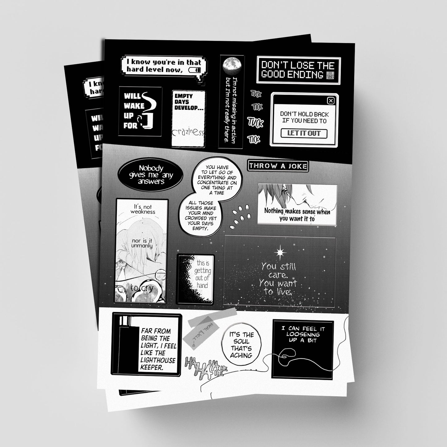 [Stickers] Thoughts and Feelings of Vol3 - Set of 2