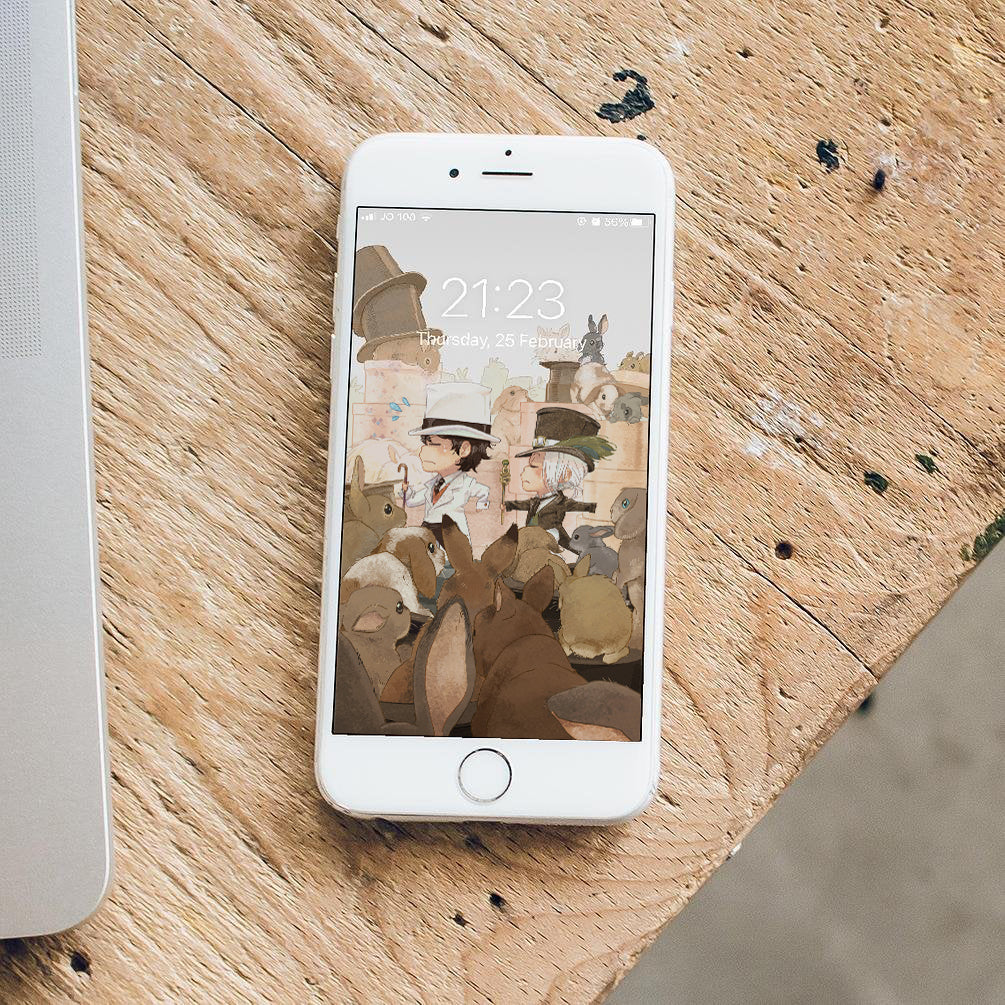 Digital Phone Wallpaper: set of 3