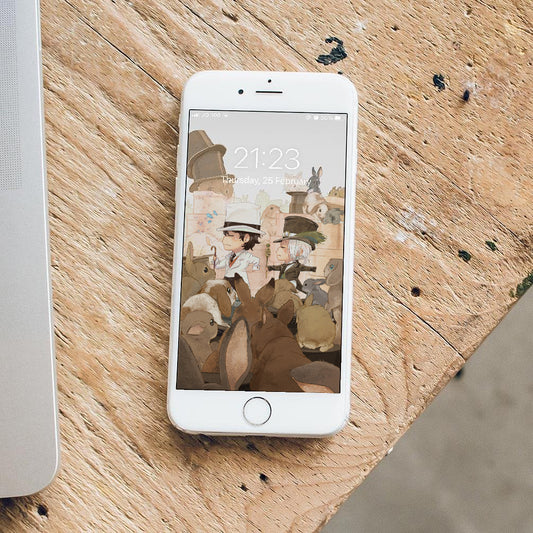 Digital Phone Wallpaper: set of 3