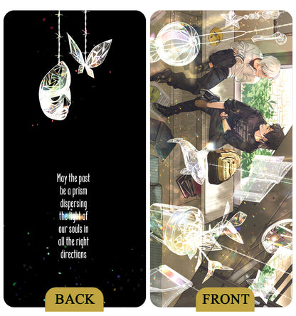 [Paper Bookmarks] Iridescent Prayer
