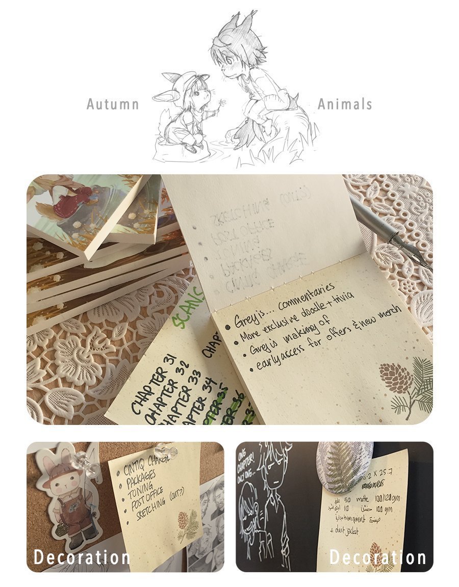 [Notepad] Autumn Animals