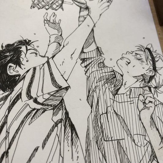 Original: Basketball Ink Card