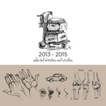 [E-book] Sketchbook: Random Studies and Sketches 2013-2015