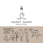 [E-book] Sketchbook: Dec 2017- Jan2018
