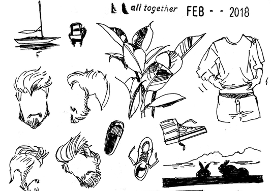 [E-book] Sketchbook: February 2018