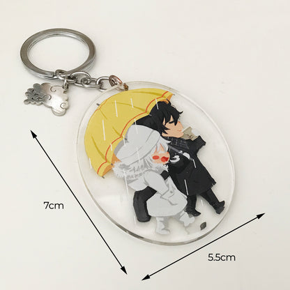 [Acrylic Keychain] Rainy Walk