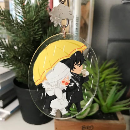 [Acrylic Keychain] Rainy Walk