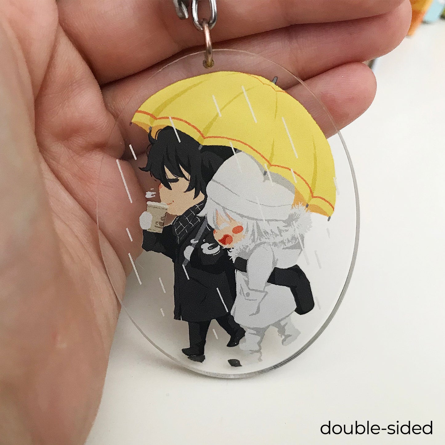 [Acrylic Keychain] Rainy Walk