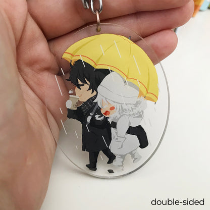 [Acrylic Keychain] Rainy Walk