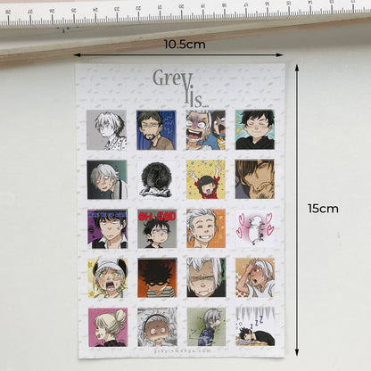[Stickers] Expressive Sticker Sheet [1]