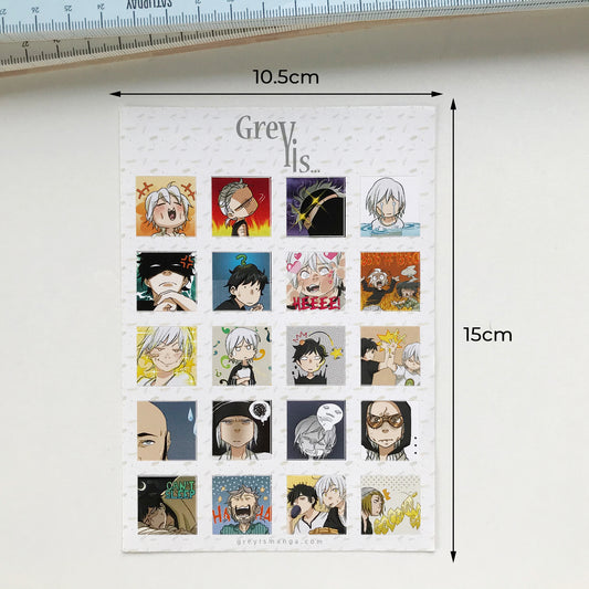 [Stickers] Expressive Sticker Sheet [2]