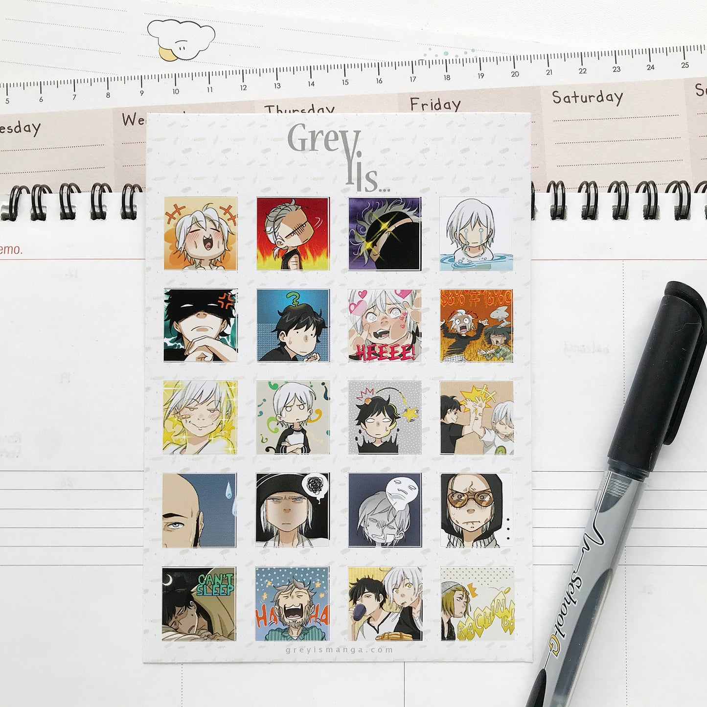 [Stickers] Expressive Sticker Sheet [2]