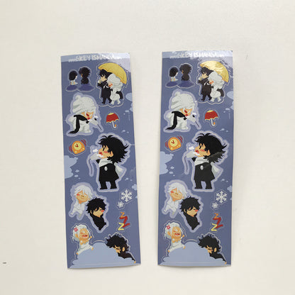 Discontinued: Mild Storage Defect || Purple Sticker Sheet