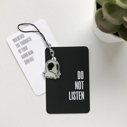 [Acrylic Keychain] Glow in the dark thoughts