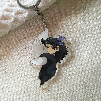 [Acrylic Keychain] Hug the pillow