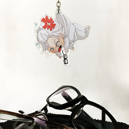 [Acrylic Keychain] Save the glasses