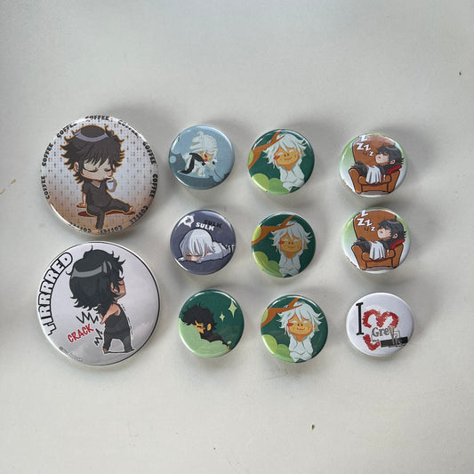 [Badge] 3cm/6m buttons
