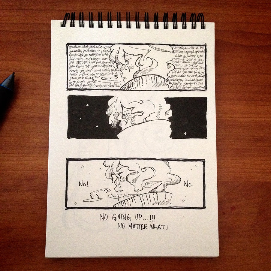 Original: Never Give Up!