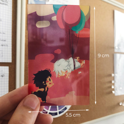 [Paper Bookmark] Mini Transparent Bookmark Set || Broments