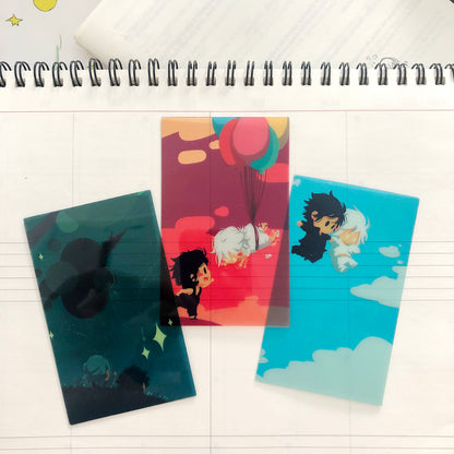 [Paper Bookmark] Mini Transparent Bookmark Set || Broments
