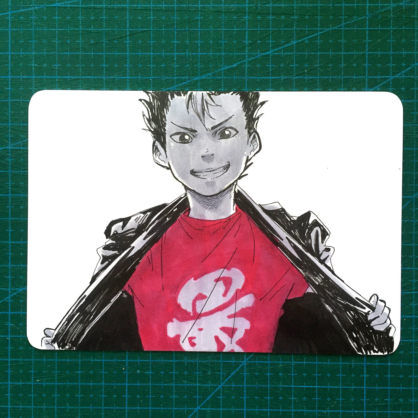 Original: Cool Nishinoya Sketchcard