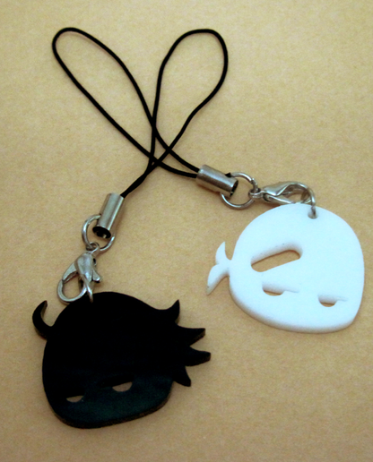 [Acrylic charms] Emoticons Straps