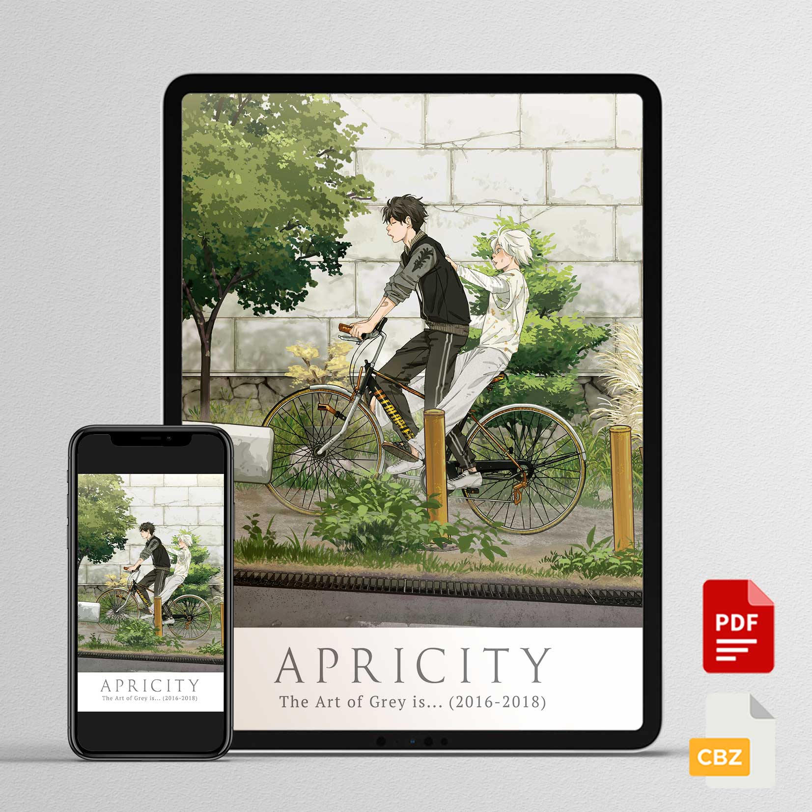 [E-Book] Apricity: The Art of Grey is... (2016-2018)