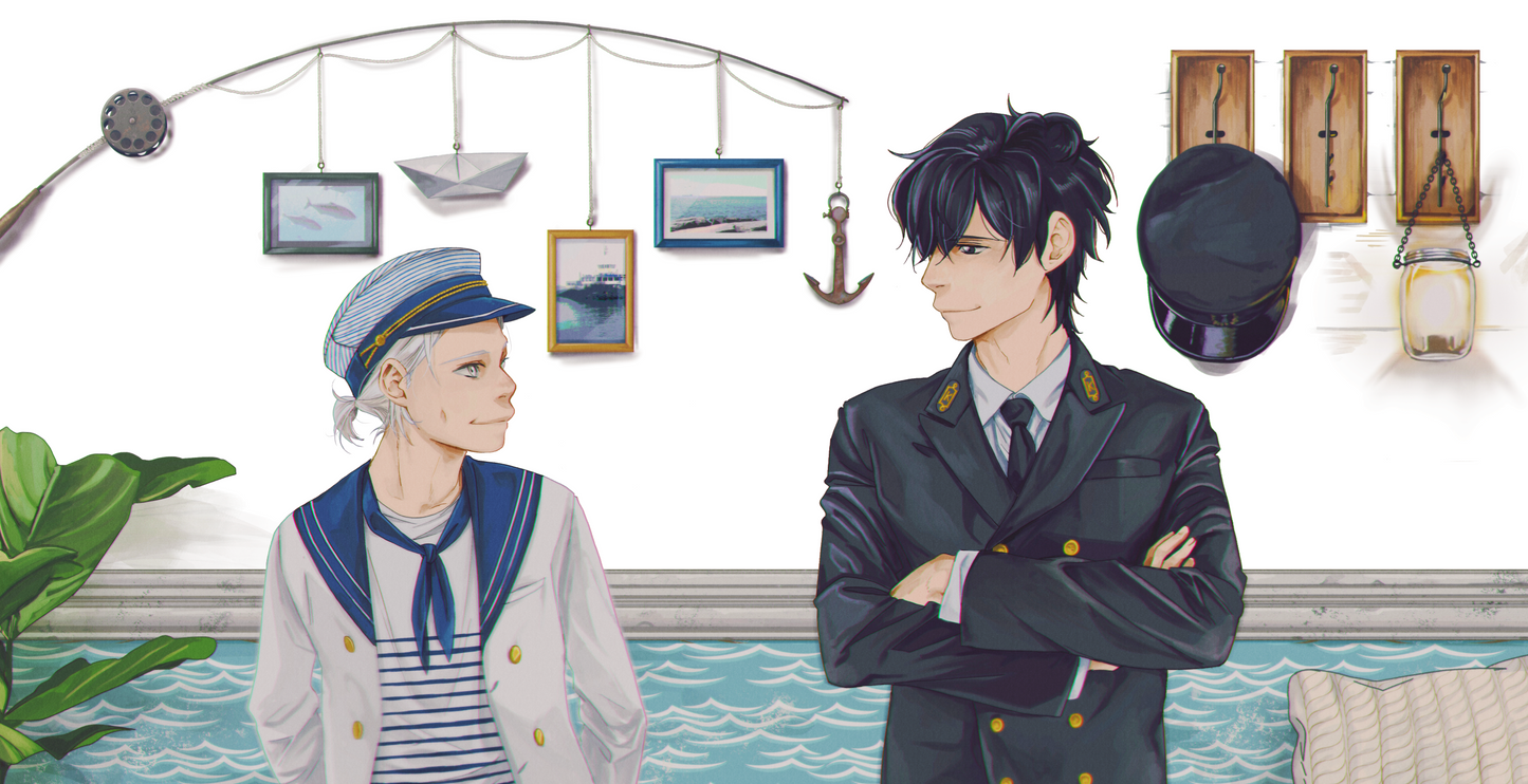 [Pencil Case] The lighthouse Keeper and the Sailor