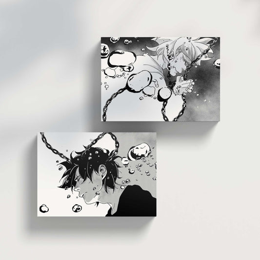 [Postcard] Chained Prisoner [2 Card Set]