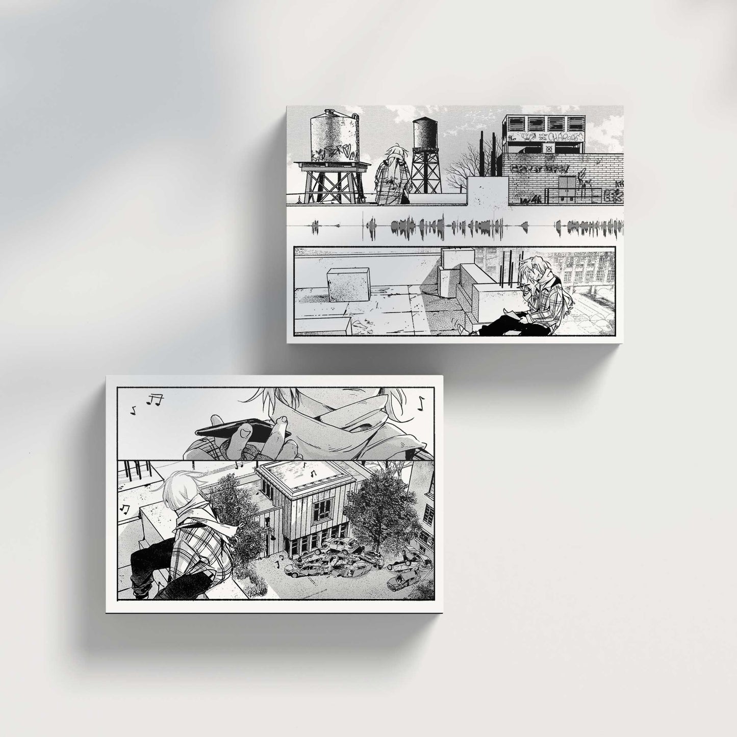 [Postcard] Heart Messages [2 Card Set]