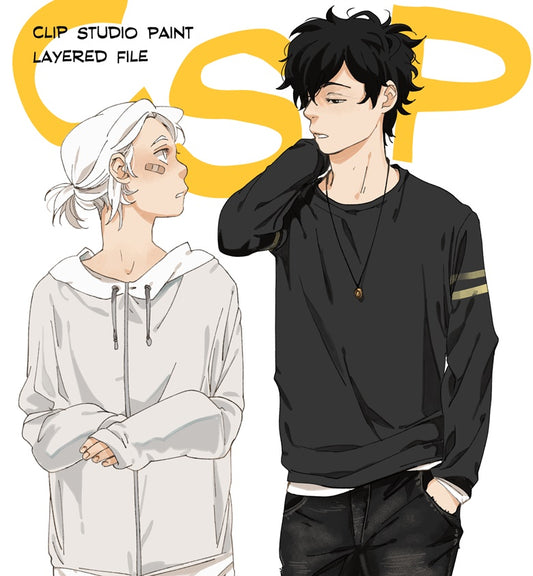 [Digital] CSP layers file || Clippings Ep. 132