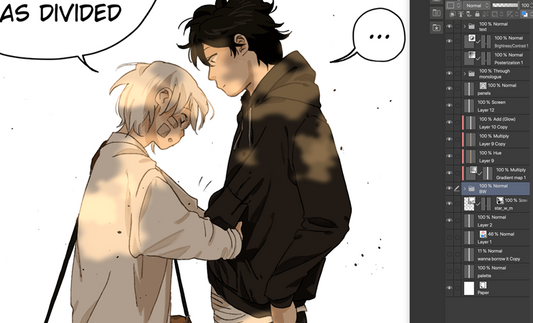 [Digital] CSP layers file || Clippings Ep. 127