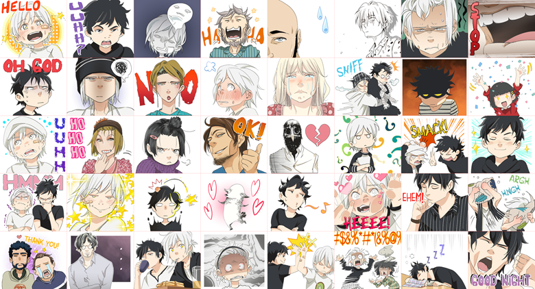 [Digital] LINE Stickers Set 1