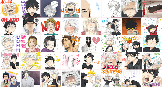 [Digital] LINE Stickers Set 1