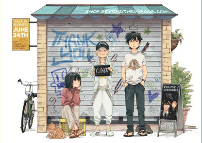 [Digital] CSP file + Illustration Steps || Store Closing