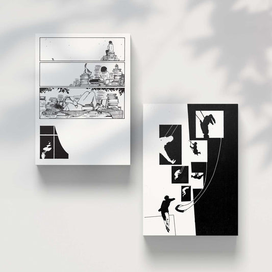 [Postcard] Settled vs. Swinging [2 Card Set]