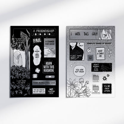 [Stickers] Thoughts and Feelings of Vol1 - Set of 2