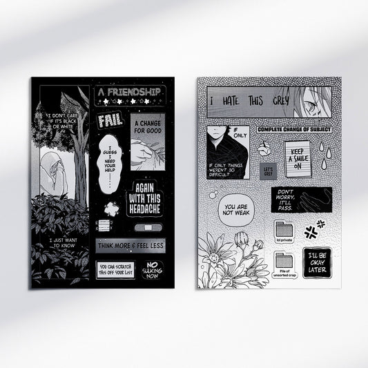 [Stickers] Thoughts and Feelings of Vol1 - Set of 2